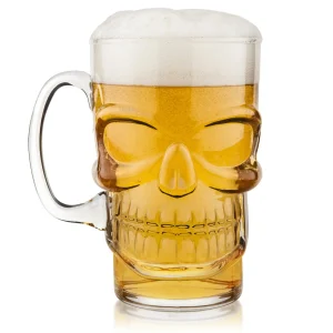 Brain Freeze Skull Beer Mug