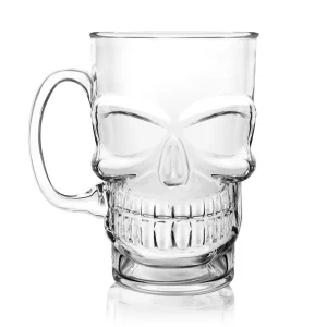 Brain Freeze Skull Beer Mug