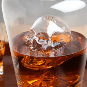 Brain Freeze Skull Decanter