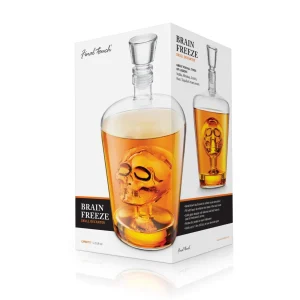 Brain Freeze Skull Decanter