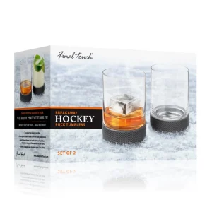 Breakaway Hockey Puck Tumblers - Set of 2