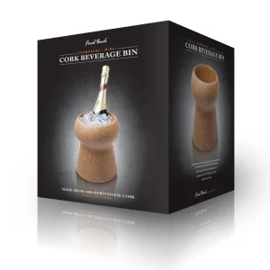 Champagne & Wine Cork Beverage Bin