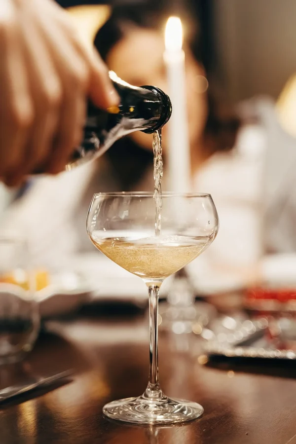 Coupe Lead-Free Crystal Glasses - Set of 2