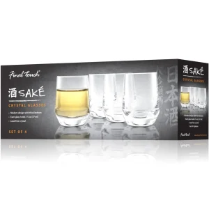 Crystal Sake Glasses - Set of 4