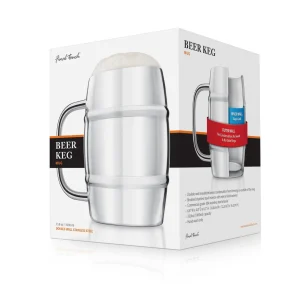 Double-Wall Beer Keg Mug