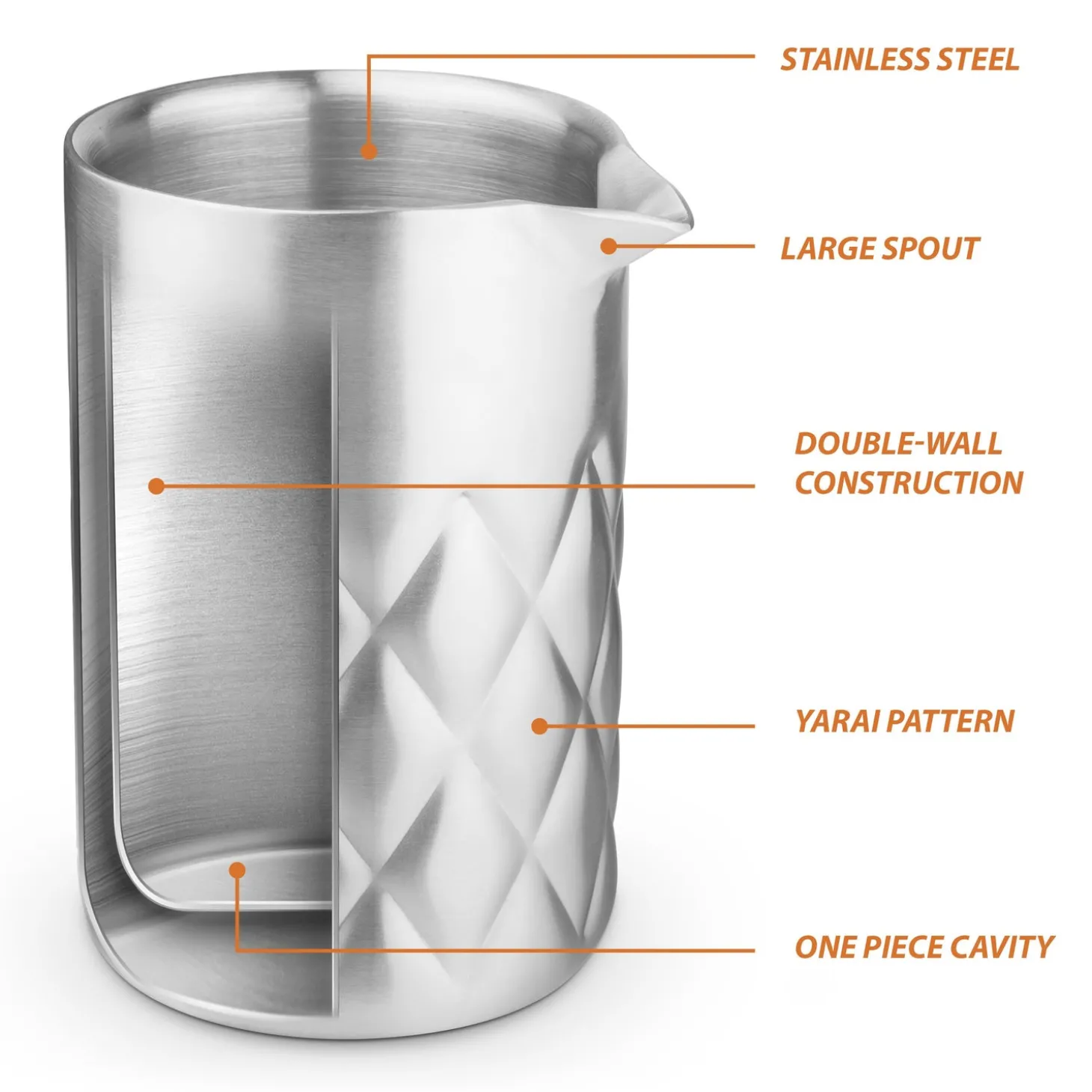 doublewall_stainless_stee_2-1.webp Double-Wall Stainless Steel Yarai Mixing Pitcher