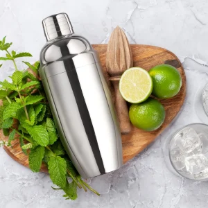 Double-Wall Stainless Steel Cocktail Shaker
