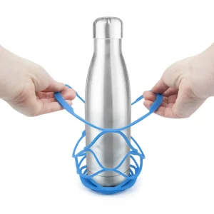 Everyday Up&Away Collapsible Silicone Bottle Bag - Grey