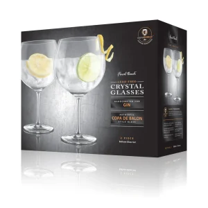 Gin Lead-Free Crystal Glasses - Set of 2