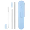 GoSip Glass Reusable Straws - Sky Blue