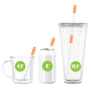 GoSip Glass Reusable Straws - Sky Blue