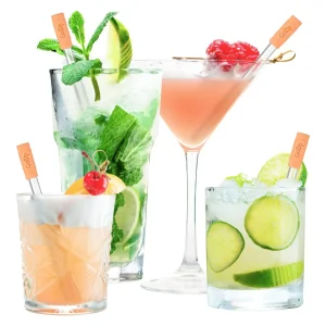 GoSip Glass Reusable Straws - Sky Blue