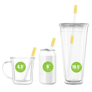GoSip Glass Reusable Straws - Sky Blue