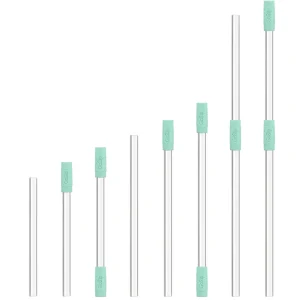 GoSip Glass Reusable Straws - Sky Blue