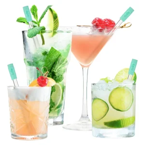 GoSip Glass Reusable Straws - Sky Blue