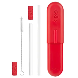 GoSip Glass Reusable Straws - Sky Blue