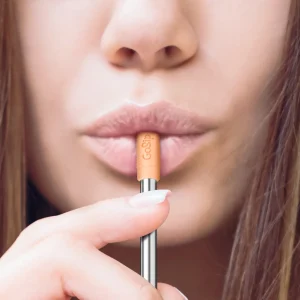 GoSip Stainless Steel Reusable Straws - Grey