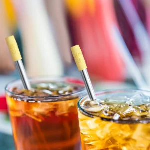 GoSip Stainless Steel Reusable Straws - Grey