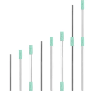 GoSip Stainless Steel Reusable Straws - Grey