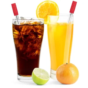 GoSip Stainless Steel Reusable Straws - Grey