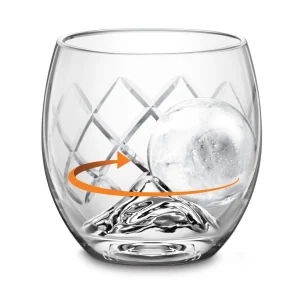 Hand-Cut On The Rock Glass 5 Piece Set