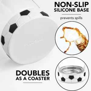 Kick-Off Soccer / Football Tumblers - Set of 2