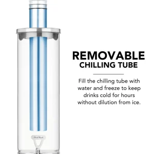 1.5 L Stainless Steel & Glass Beverage Dispenser