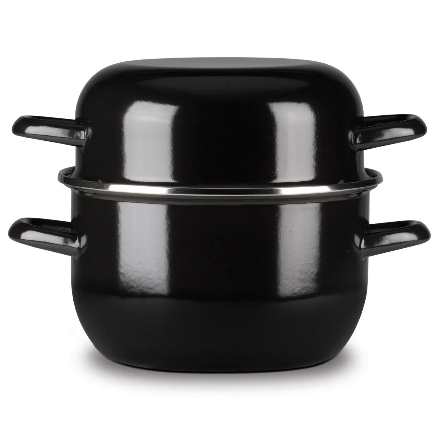 mussel_pot__black_0.webp Mussel Pot - Black