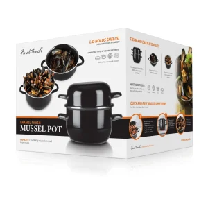 Mussel Pot - Black