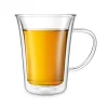 10 oz Double-Wall Insulated Glass Mug