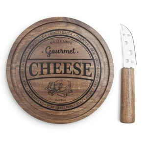 2 Piece Cheese Board Set