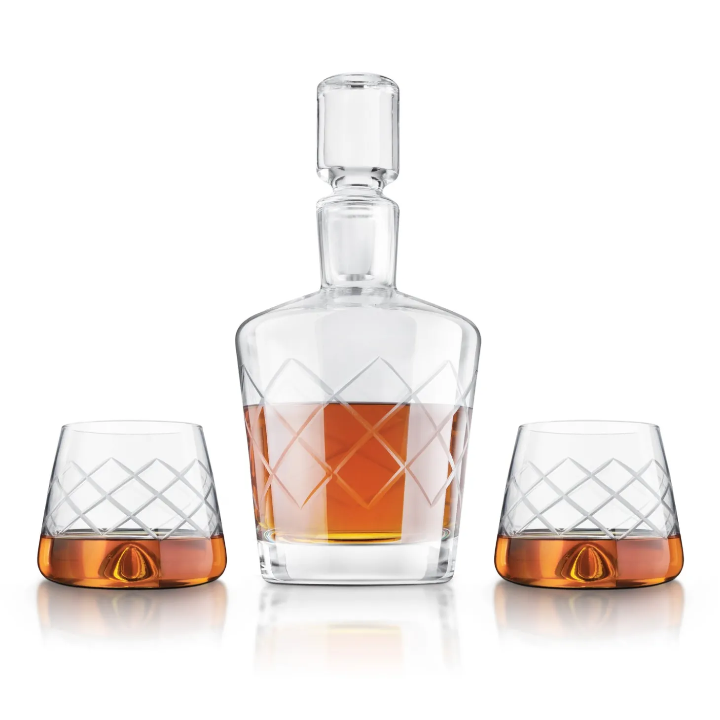 piece_leadfree_crystal_w_0.webp 4 Piece Lead-Free Crystal Whiskey Decanter Set