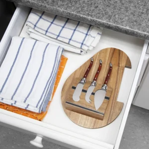 5 Piece Magnetic Cheese Board Set