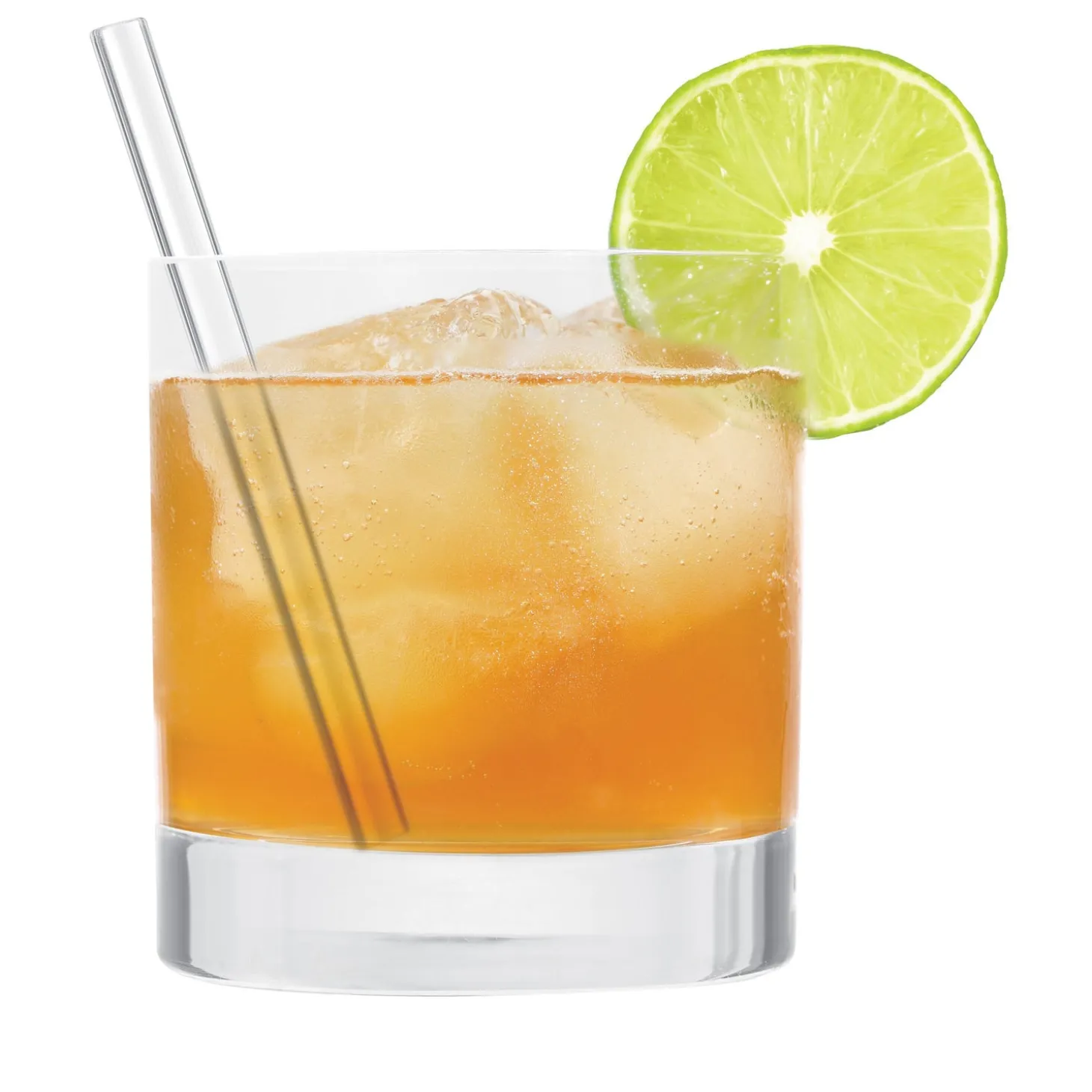 reusable_glass_cocktail_1.webp 4.5" Reusable Glass Cocktail Straws - Set of 4