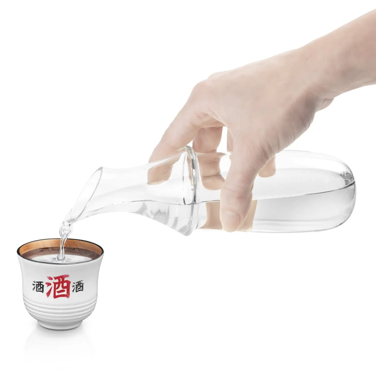 sake_decanter_set__froste_4.webp Sake Decanter Set - Frosted White