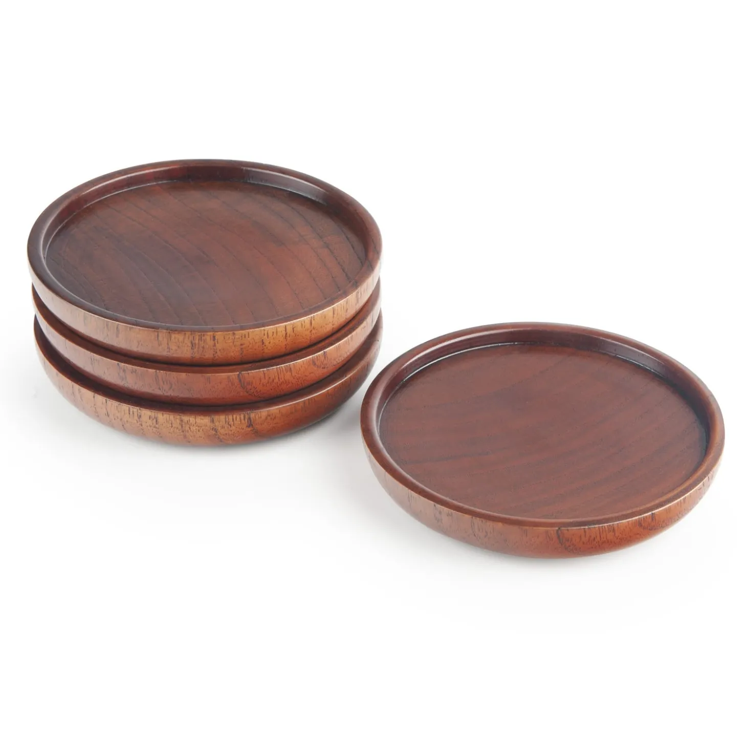 solid_wood_drink_coasters_0.webp Solid Wood Drink Coasters - Set of 4