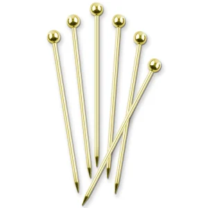 Stainless Steel Cocktail Picks - Set of 6