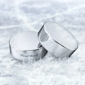 Stainless Steel Puck Chillers - Set of 2