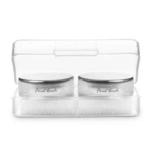 Stainless Steel Puck Chillers - Set of 2