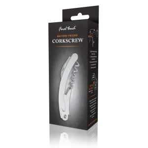 Stainless Steel Waiters Friend Corkscrew