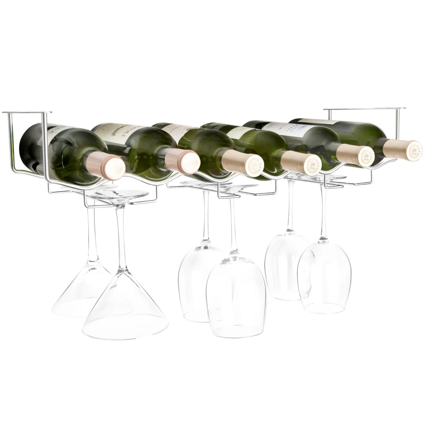 under_cabinet__bottle_win_1.webp Under Cabinet 6 Bottle Wine / Glass Rack