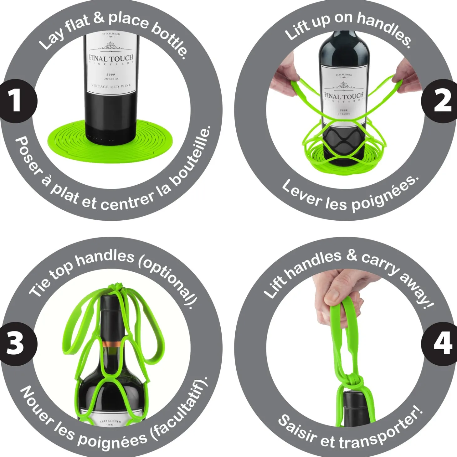 upampaway_collapsible_sil_19.webp Up&Away Collapsible Silicone Bottle Bag - Grey