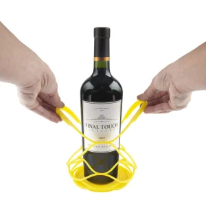 Up&Away Collapsible Silicone Bottle Bag - Grey