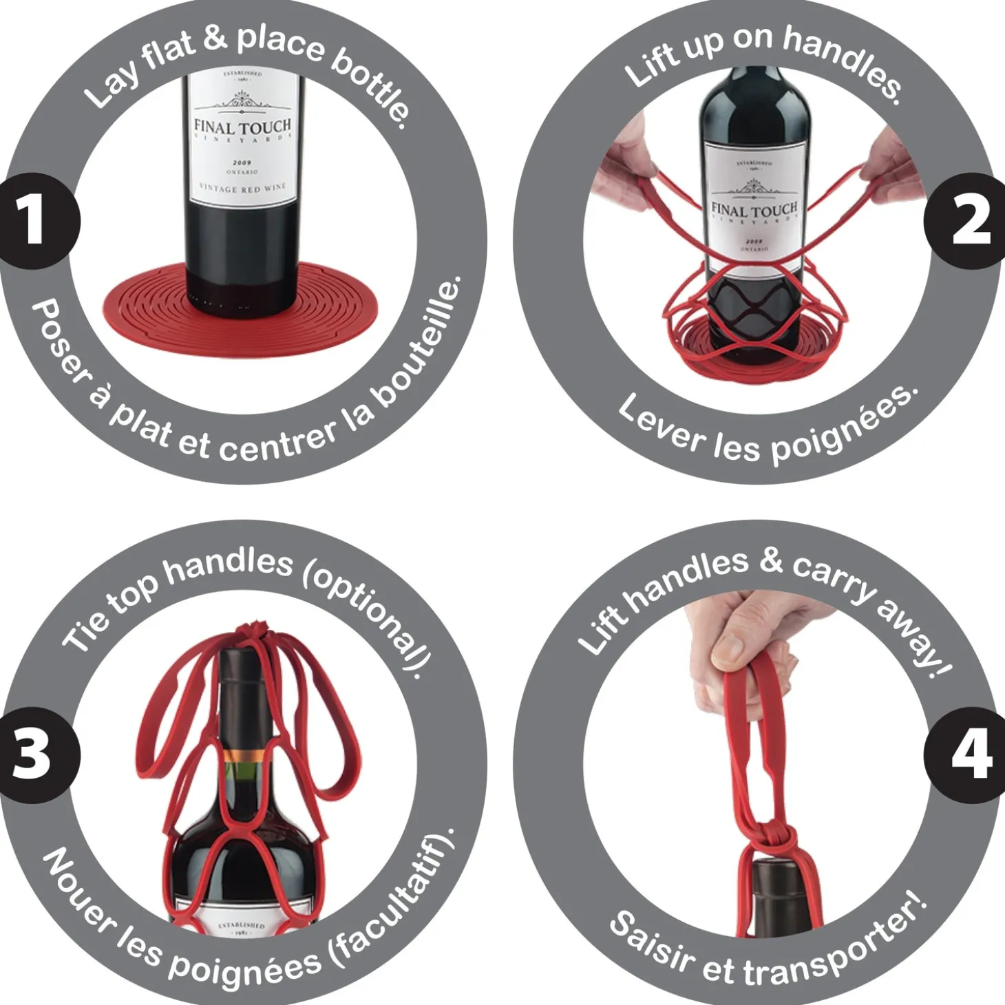 upampaway_collapsible_sil_37.webp Up&Away Collapsible Silicone Bottle Bag - Grey