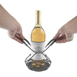 Up&Away Collapsible Silicone Bottle Bag - Grey