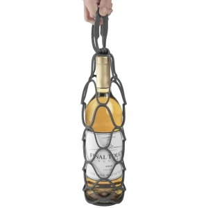 Up&Away Collapsible Silicone Bottle Bag - Grey