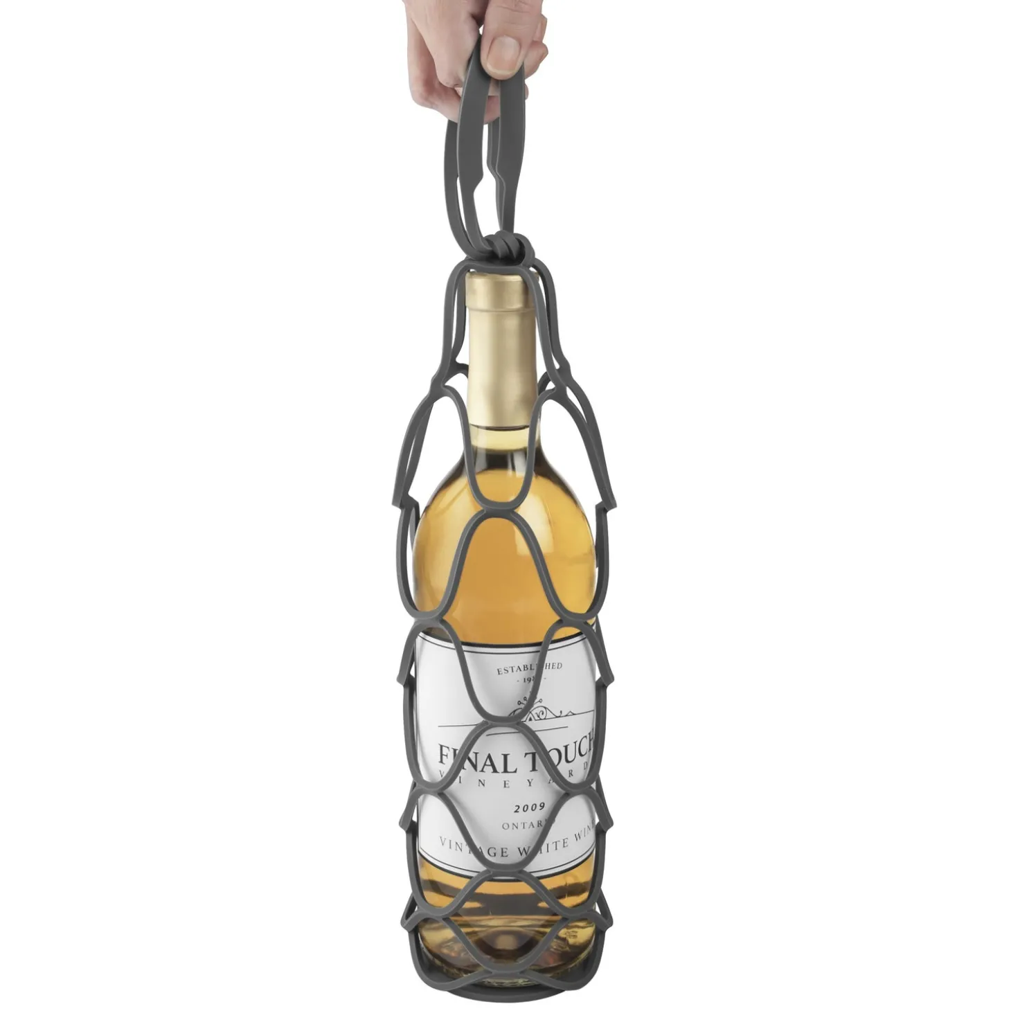 upampaway_collapsible_sil_5.webp Up&Away Collapsible Silicone Bottle Bag - Grey