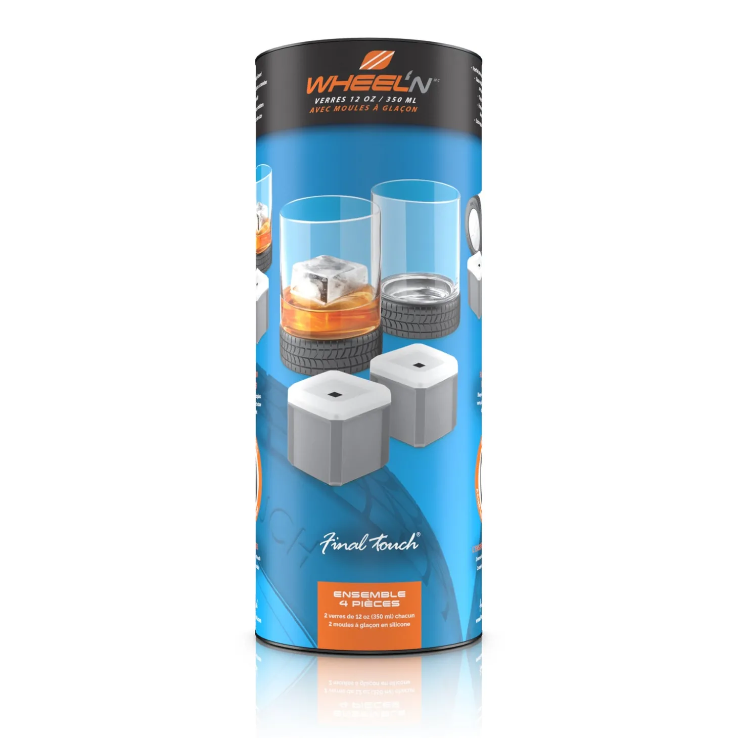wheeln__oz___ml_racing_ti_3-1.webp Wheel'n 12 oz / 350 ml Racing Tire Glasses with Ice Cube Moulds - 4 Piece Set