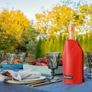 Wine Bottle Sleeve Chiller - Orange