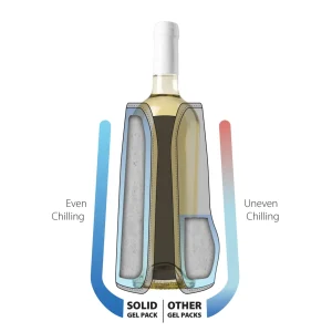 Wine Bottle Sleeve Chiller - Orange